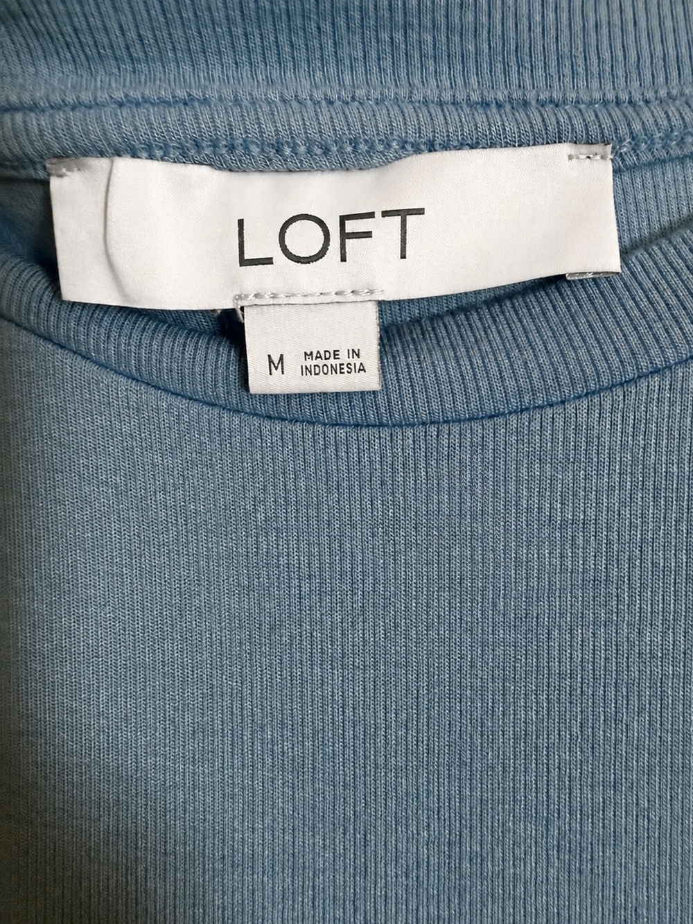 LOFT Soft Ribbed Basic Tee - Picture 3 of 3